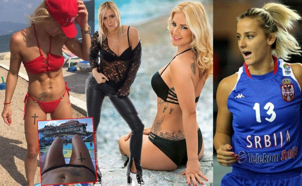 FOTOS: Milica Dabovic, la basquetbolista serbia que incendia a Río-2016 con sus selfies